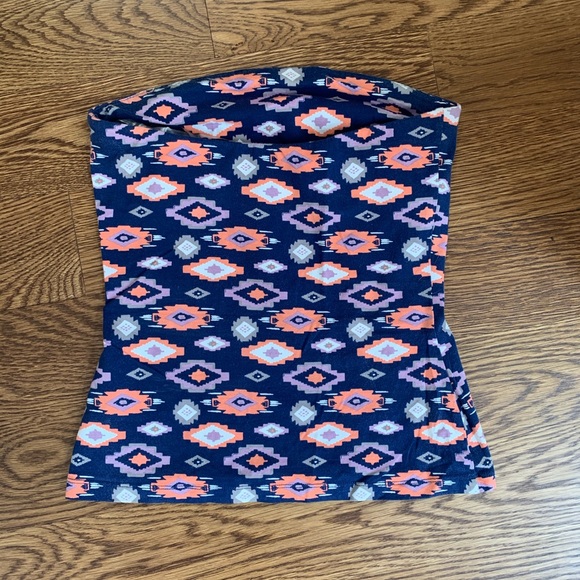 Pacsun Geometric Tube Top - Picture 2 of 2